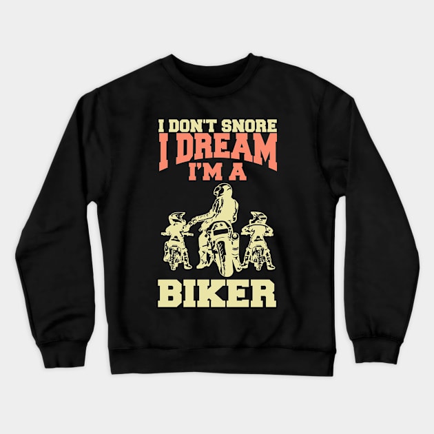 i`m a biker Crewneck Sweatshirt by MarkoShirt